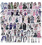 Harajuku Girls - Set 50 Stickers / Calcomanias / Pegatinas - Miniatura 4