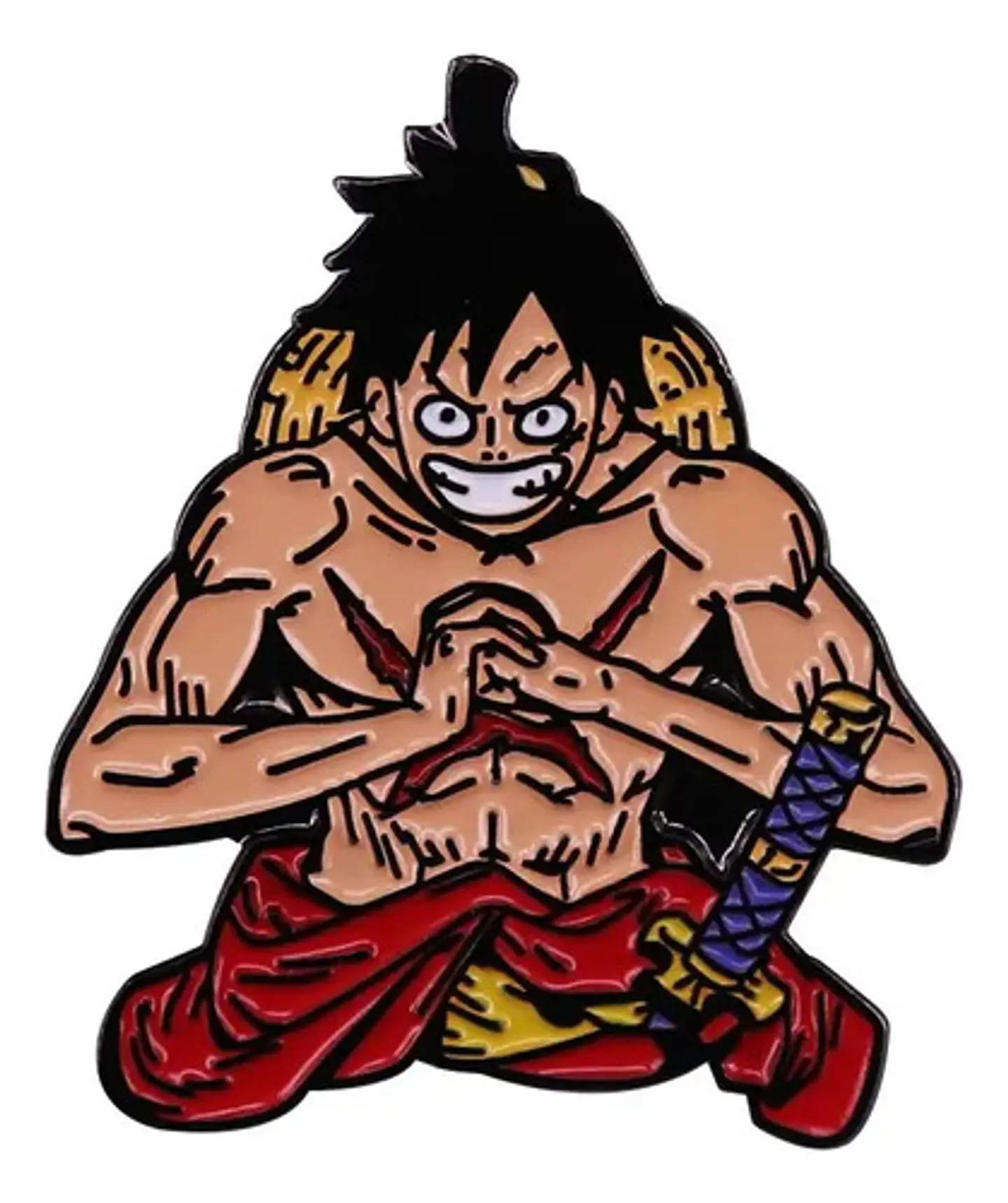 Pins Monkey D. Luffy / One Piece / Broches Metálicos (pines) 9