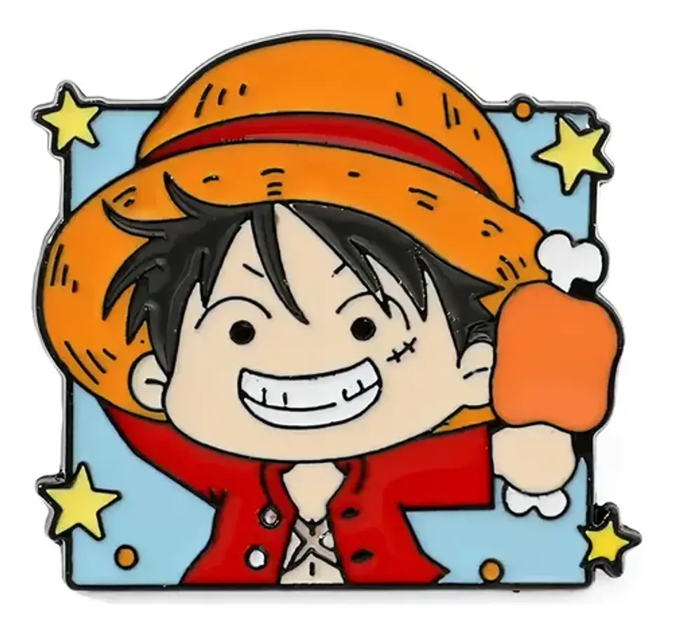 Pins Monkey D. Luffy / One Piece / Broches Metálicos (pines) 16