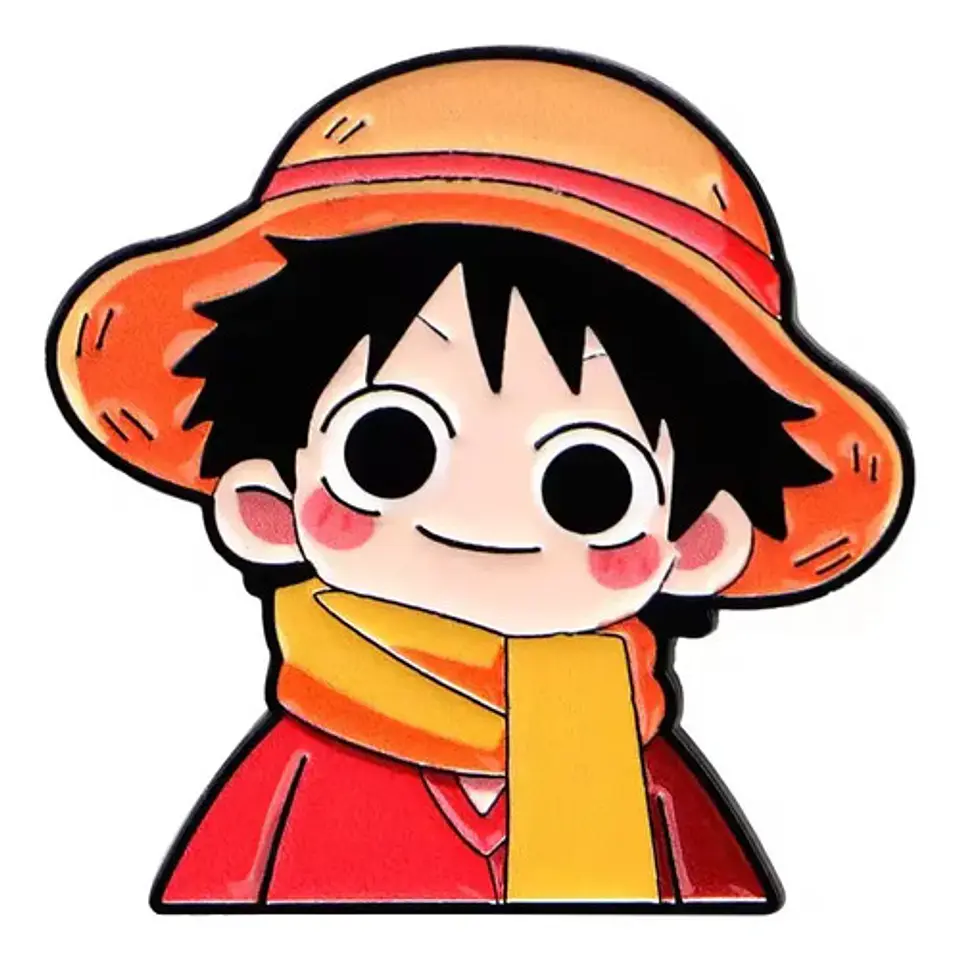 Pins Monkey D. Luffy / One Piece / Broches Metálicos (pines) 20