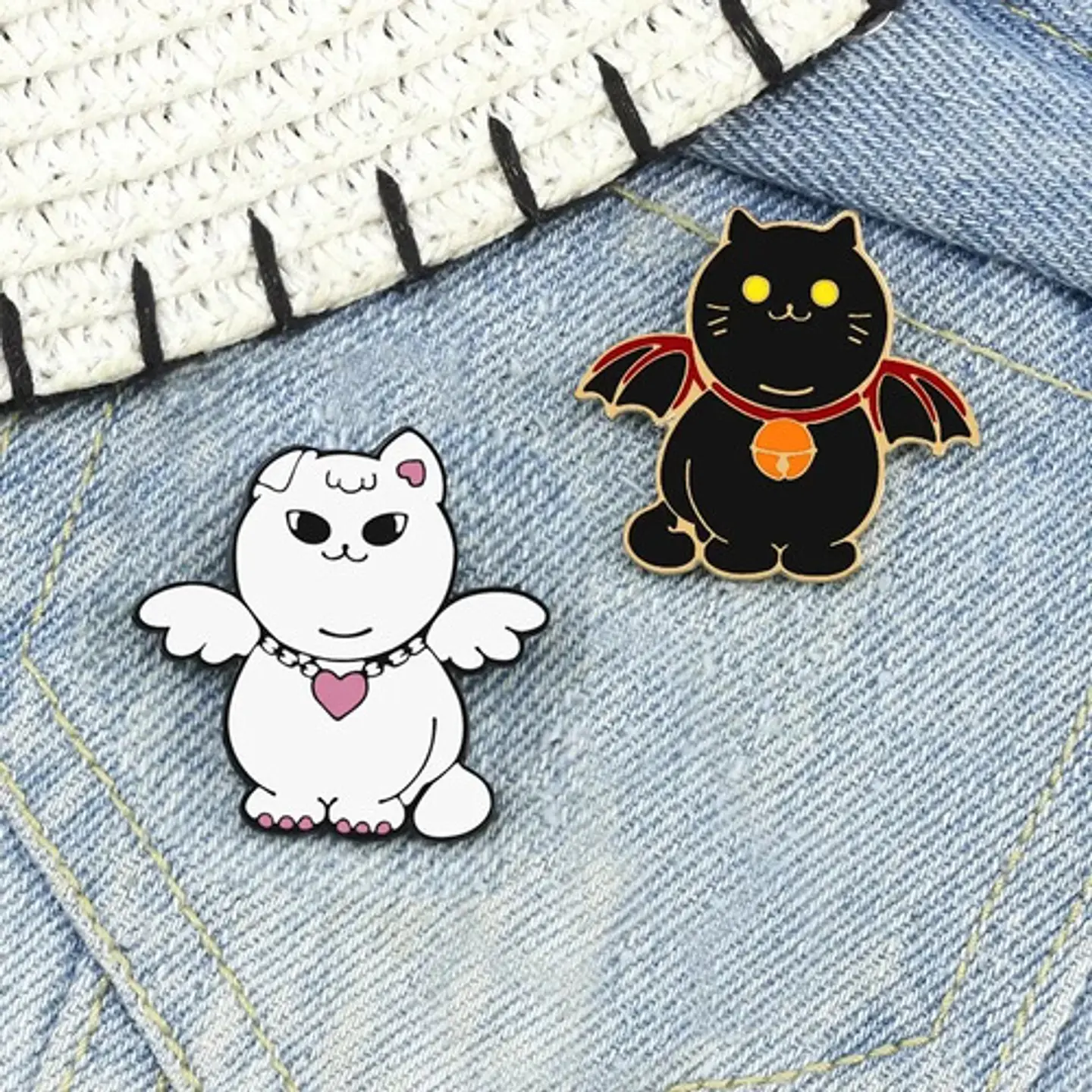 Pins De Gatos Kawaii / Michis / Broches Metálicos (pines) 11