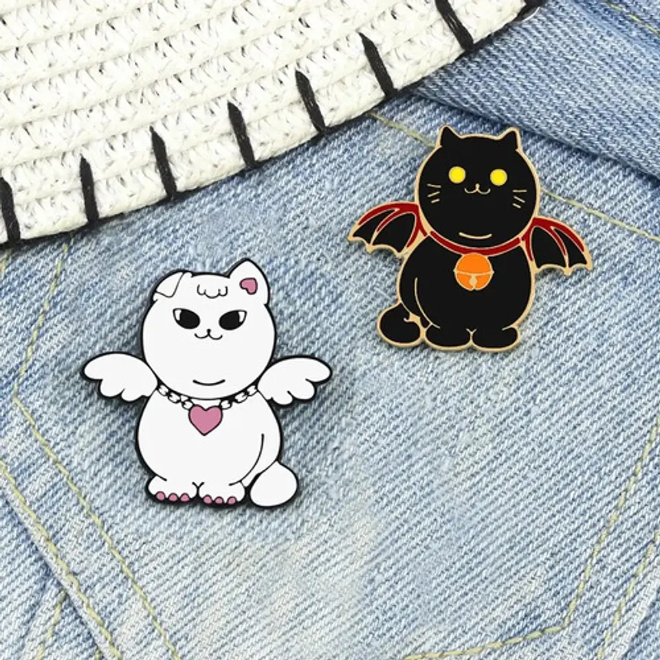 Pins De Gatos Kawaii / Michis / Broches Metálicos (pines) 11