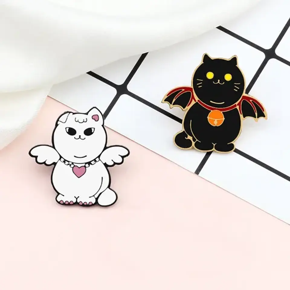 Pins De Gatos Kawaii / Michis / Broches Metálicos (pines) 12