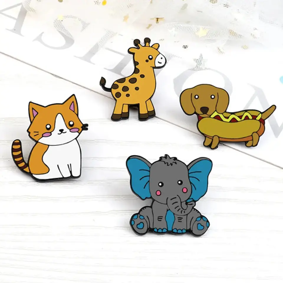 Pins De Gatos Kawaii / Michis / Broches Metálicos (pines) 18
