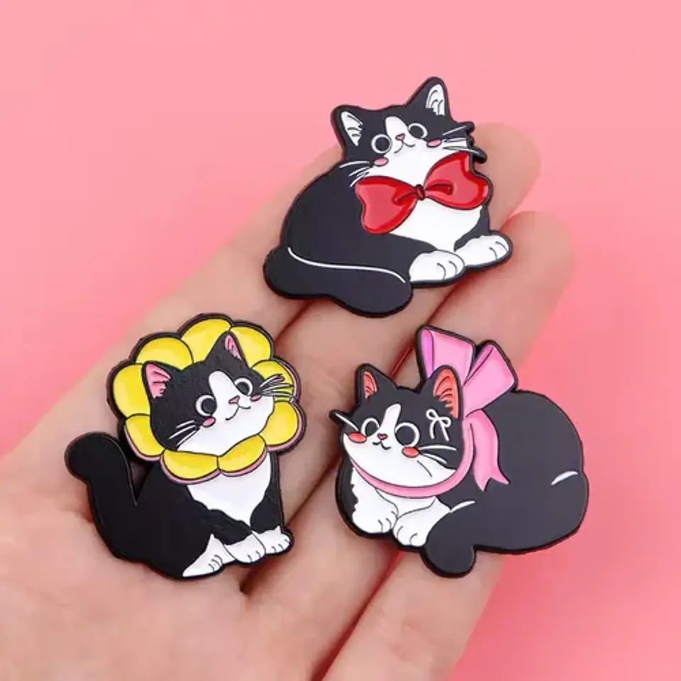 Pins De Gatos Kawaii / Michis / Broches Metálicos (pines) 26