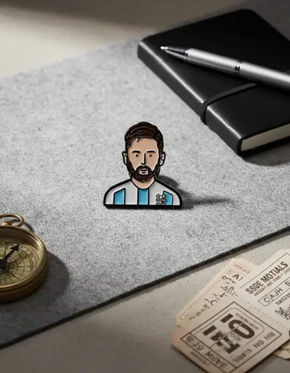 Pins Lionel Messi / Futbol / Broches Metálicos (pines) 1