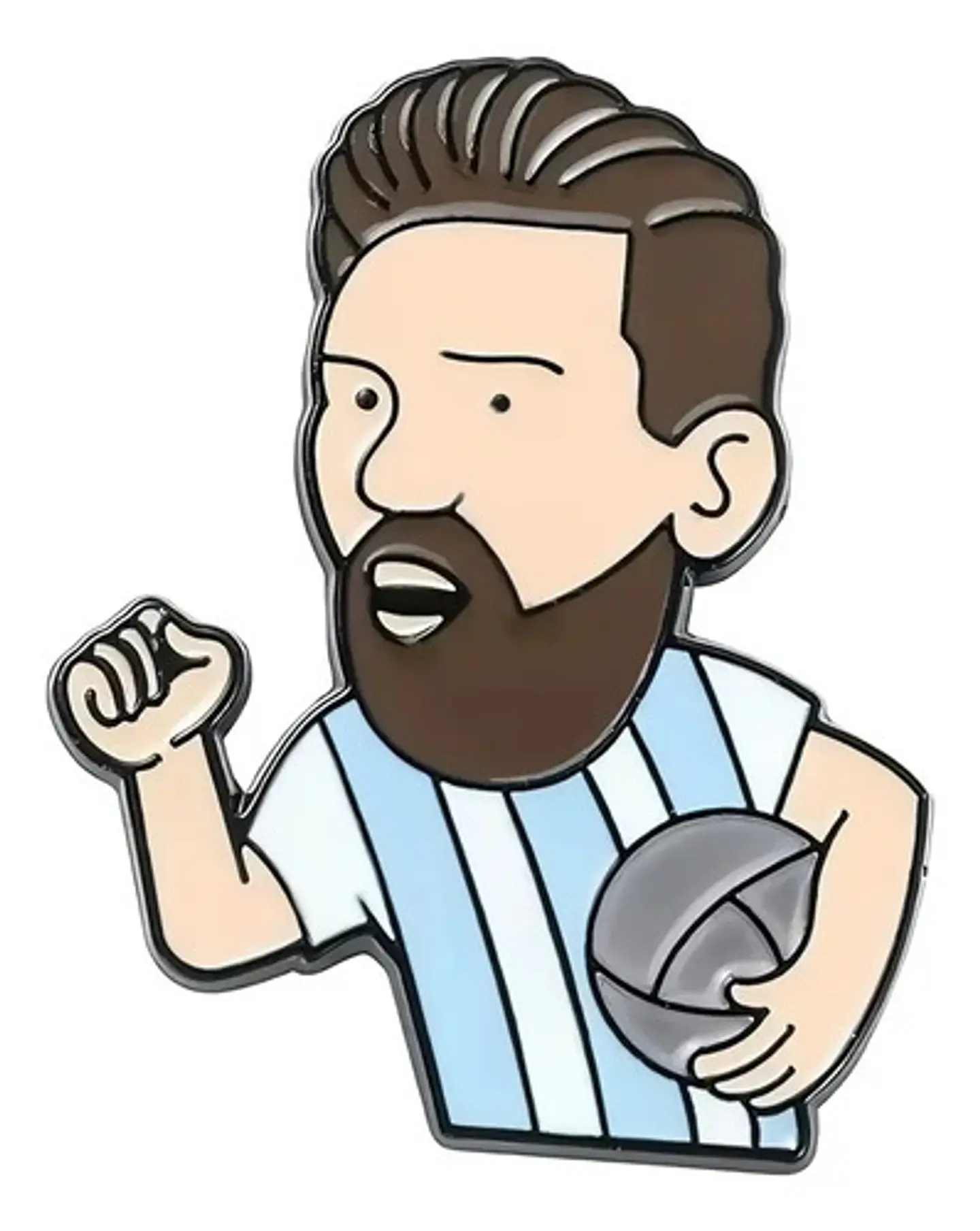 Pins Lionel Messi / Futbol / Broches Metálicos (pines) 4