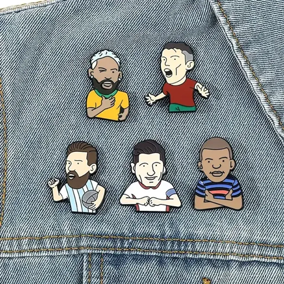 Pins Lionel Messi / Futbol / Broches Metálicos (pines) 6
