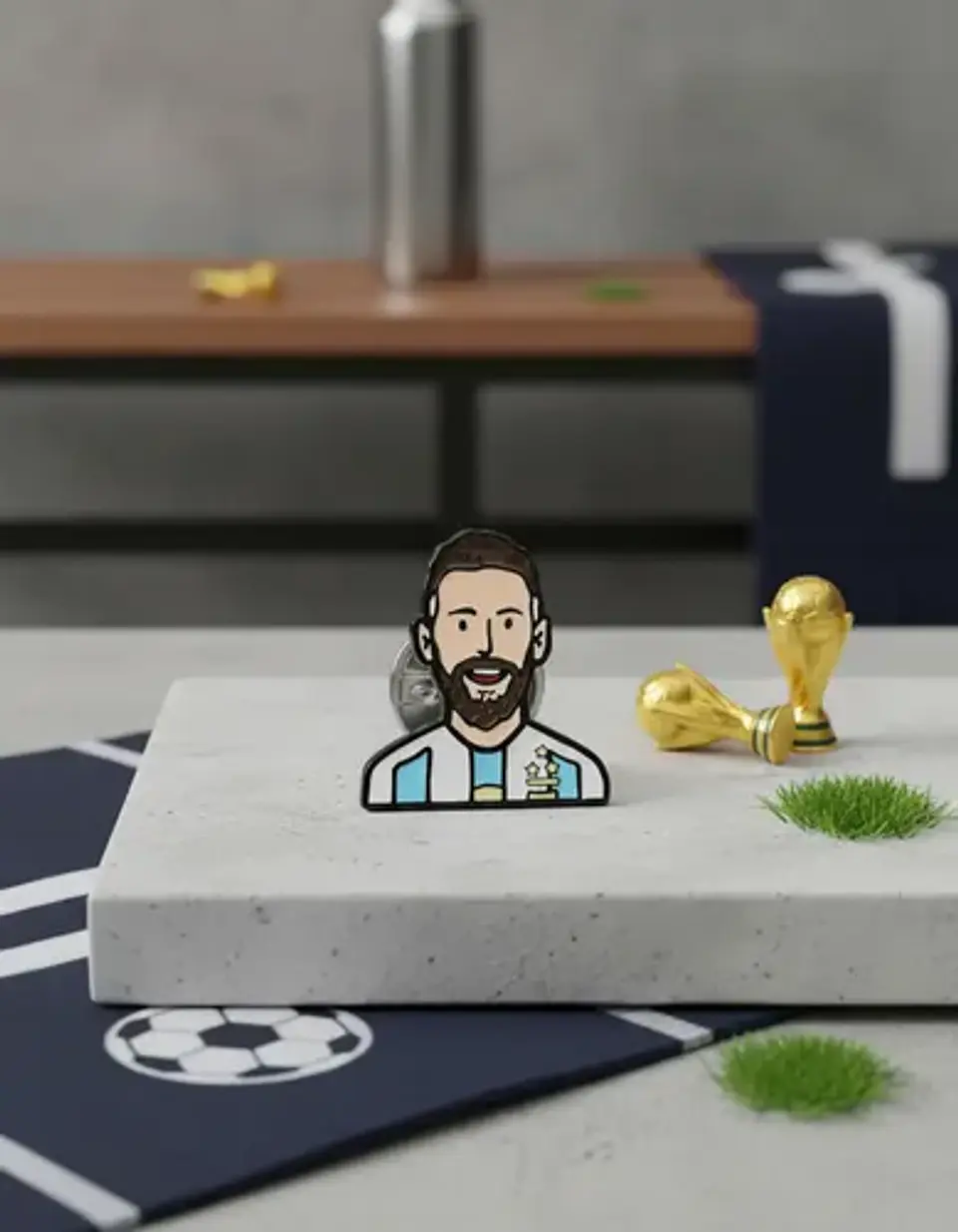 Pins Lionel Messi / Futbol / Broches Metálicos (pines) 10