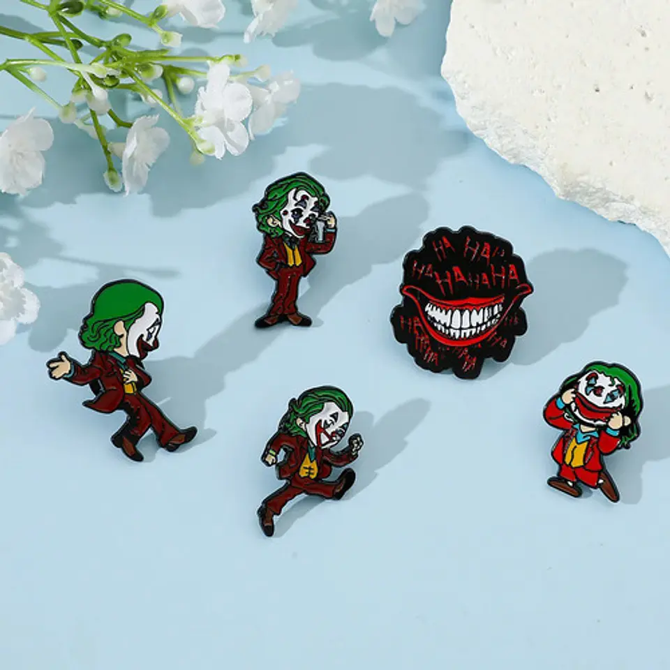 Pins De The Joker / Dc Comics / Broches Metálicos (pines) 15