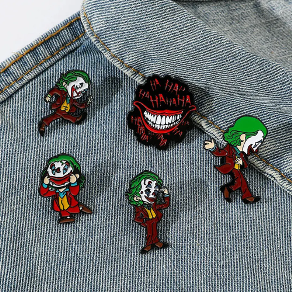 Pins De The Joker / Dc Comics / Broches Metálicos (pines) 19