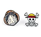 Aros Aretes Pendientes De One Piece / Acero Quirúrgico - Miniatura 1