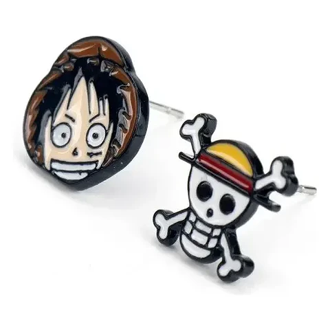 Aros Aretes Pendientes De One Piece / Acero Quirúrgico