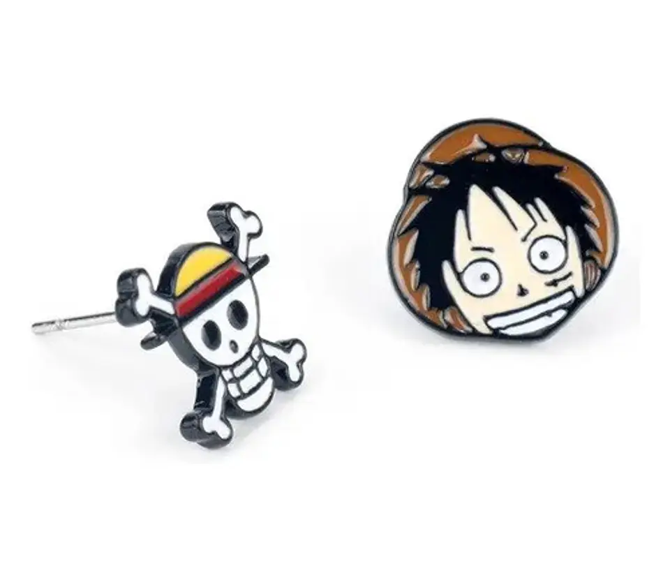 Aros Aretes Pendientes De One Piece / Acero Quirúrgico 3
