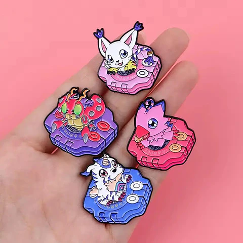 Pins De Biyomon / Digimon / Broches Metálicos (pines)