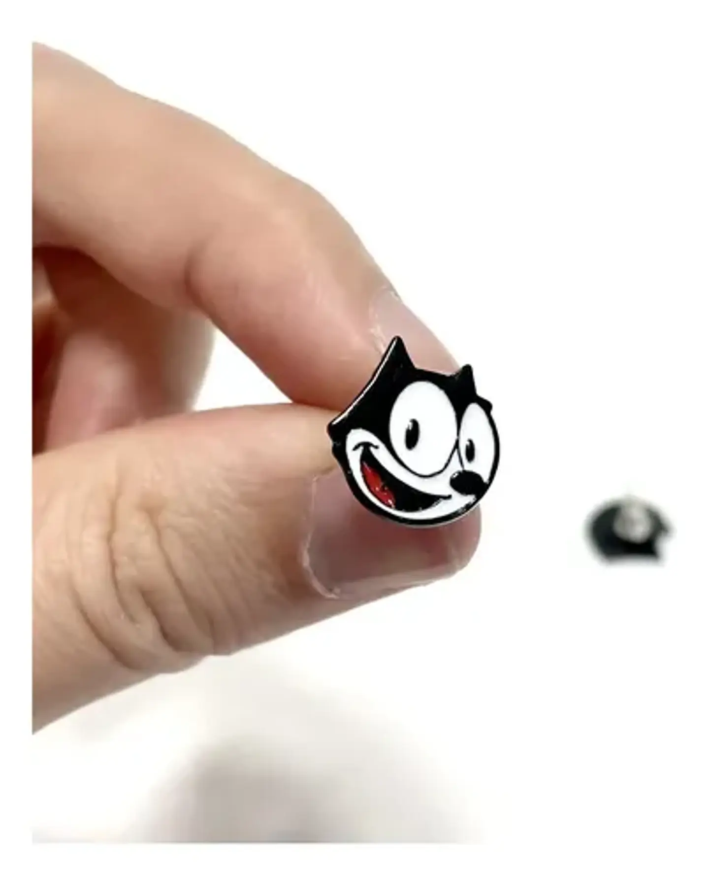 Aros Aretes Pendientes Del Gato Félix / Acero Quirúrgico 5