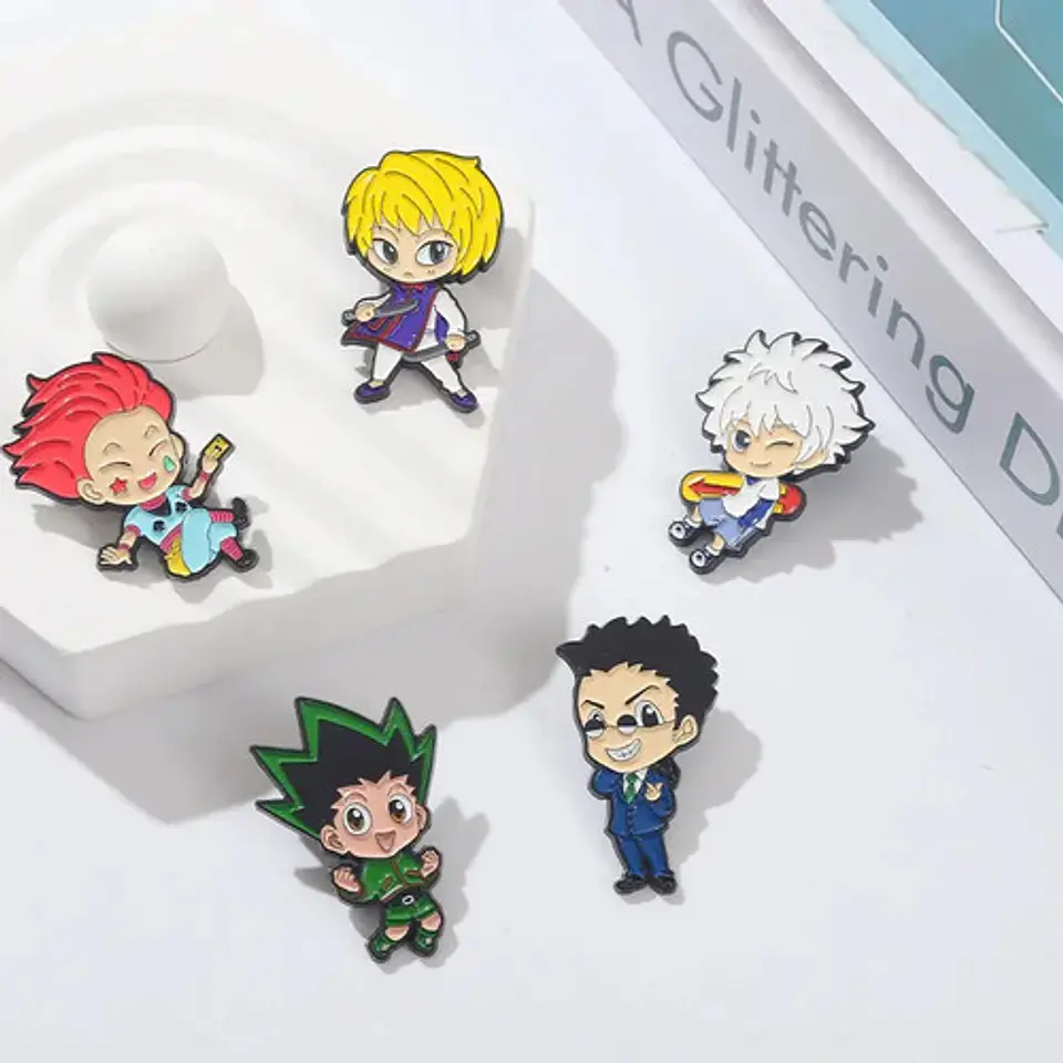 Pins De Kurapika / Hunter X Hunter / Broches Metálicos 6