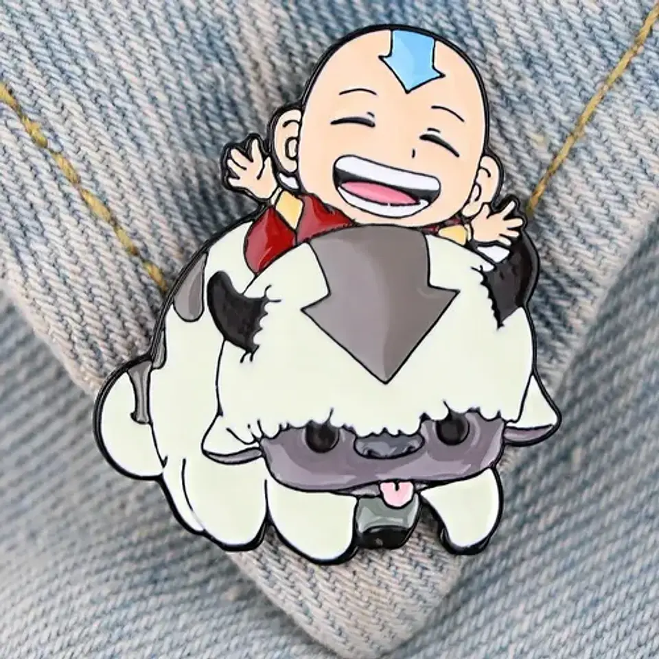 Pins Avatar / La Leyenda De Aang / Broches Metálicos (pines) 3