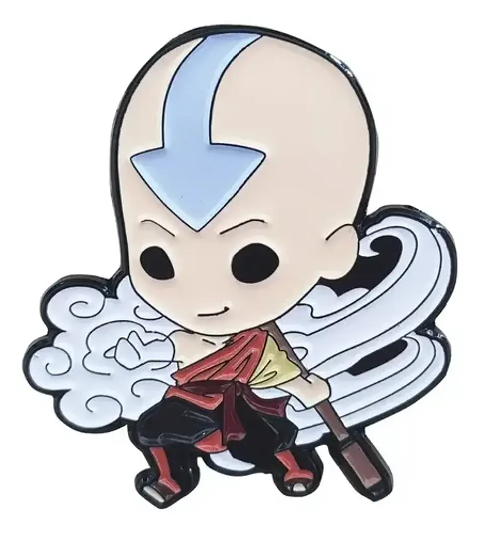 Pins Avatar / La Leyenda De Aang / Broches Metálicos (pines) 4