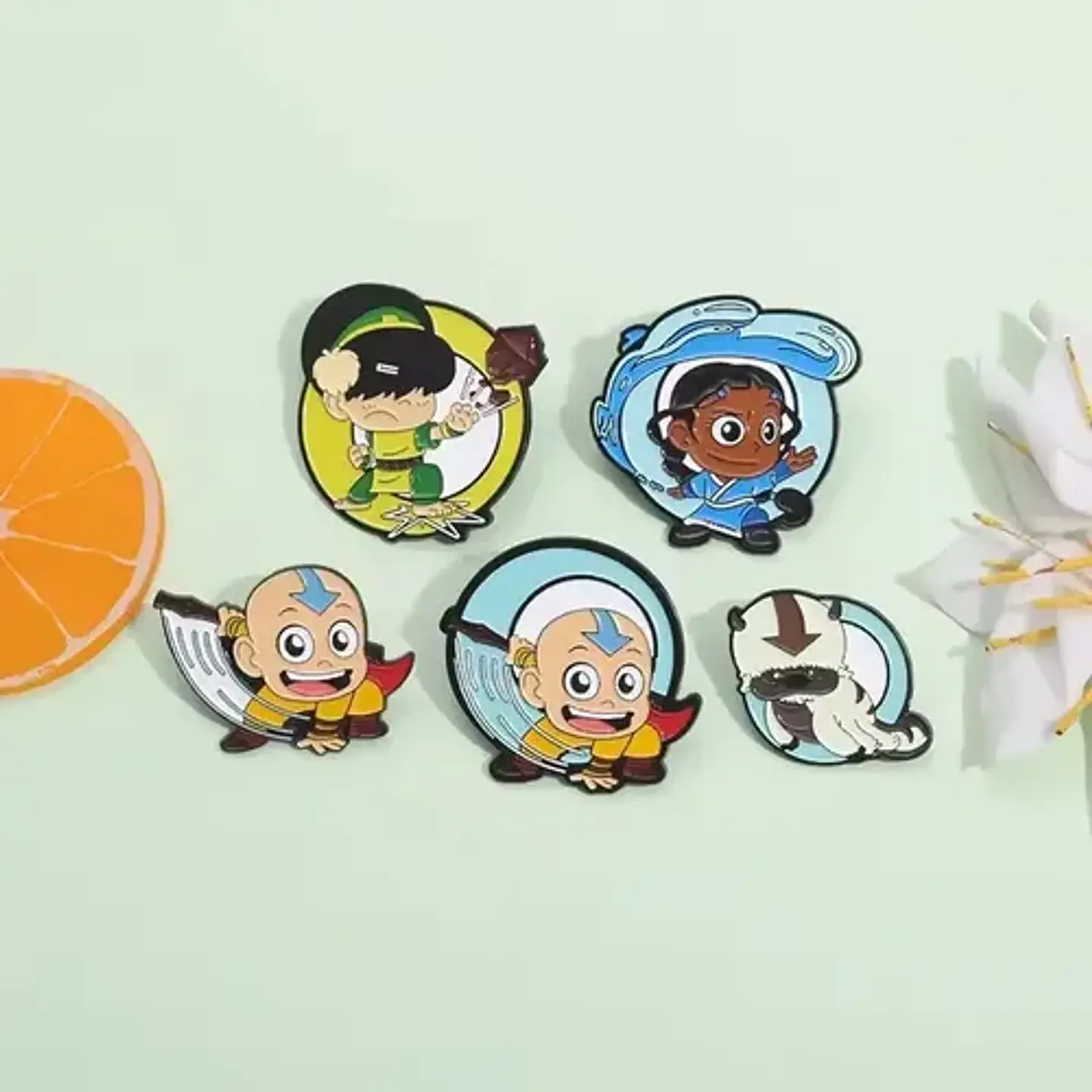 Pins Avatar / La Leyenda De Aang / Broches Metálicos (pines) 25