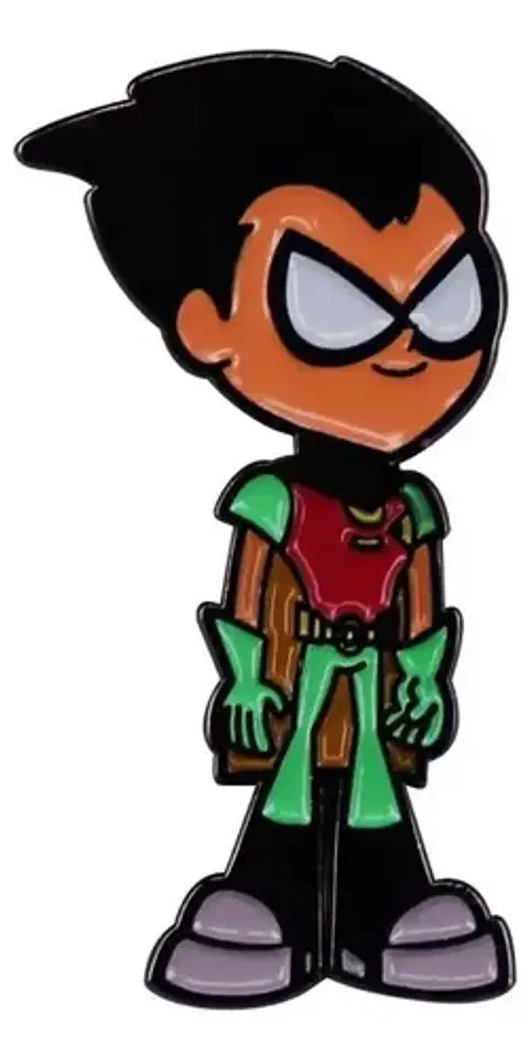 Pins De Robin / Teen Titans Go! / Broches Metálicos (pines)