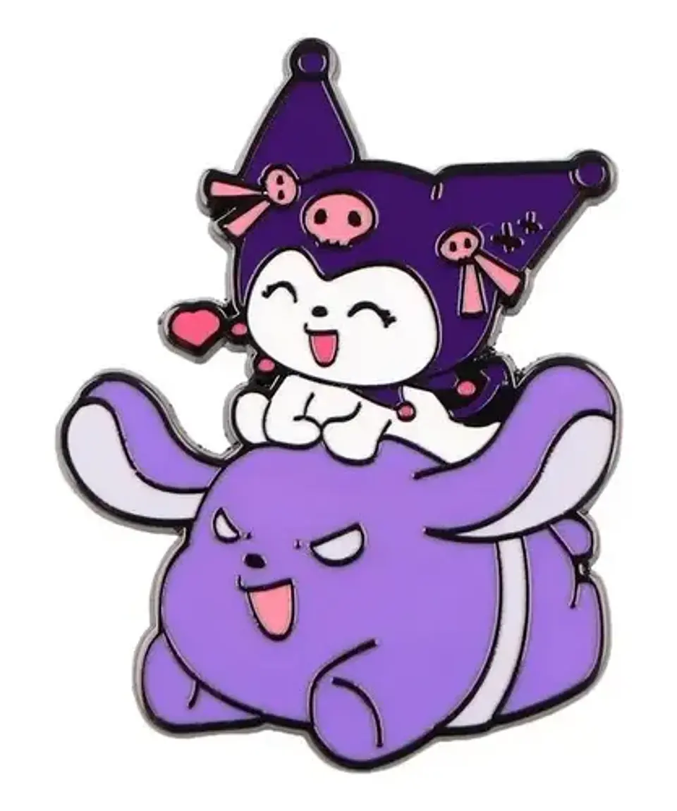 Pins De Kuromi / Hello Kitty / Broches (pines) Metálicos 1