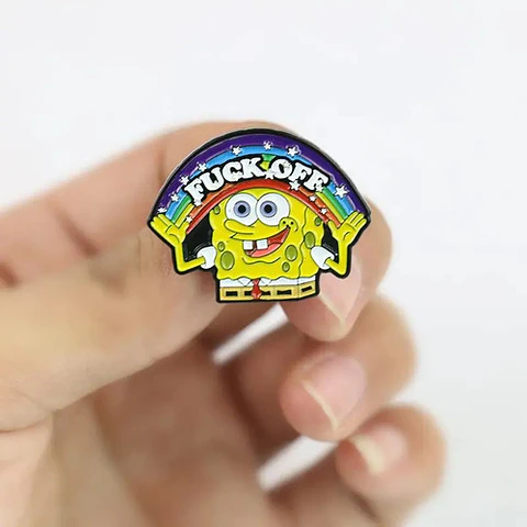 Pins Bob Esponja / Bob Esponja / (pines) Broches Metálicos