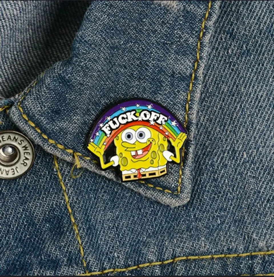 Pins Bob Esponja / Bob Esponja / (pines) Broches Metálicos 4