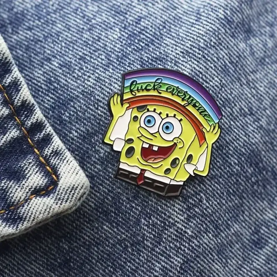 Pins Bob Esponja / Bob Esponja / (pines) Broches Metálicos 10