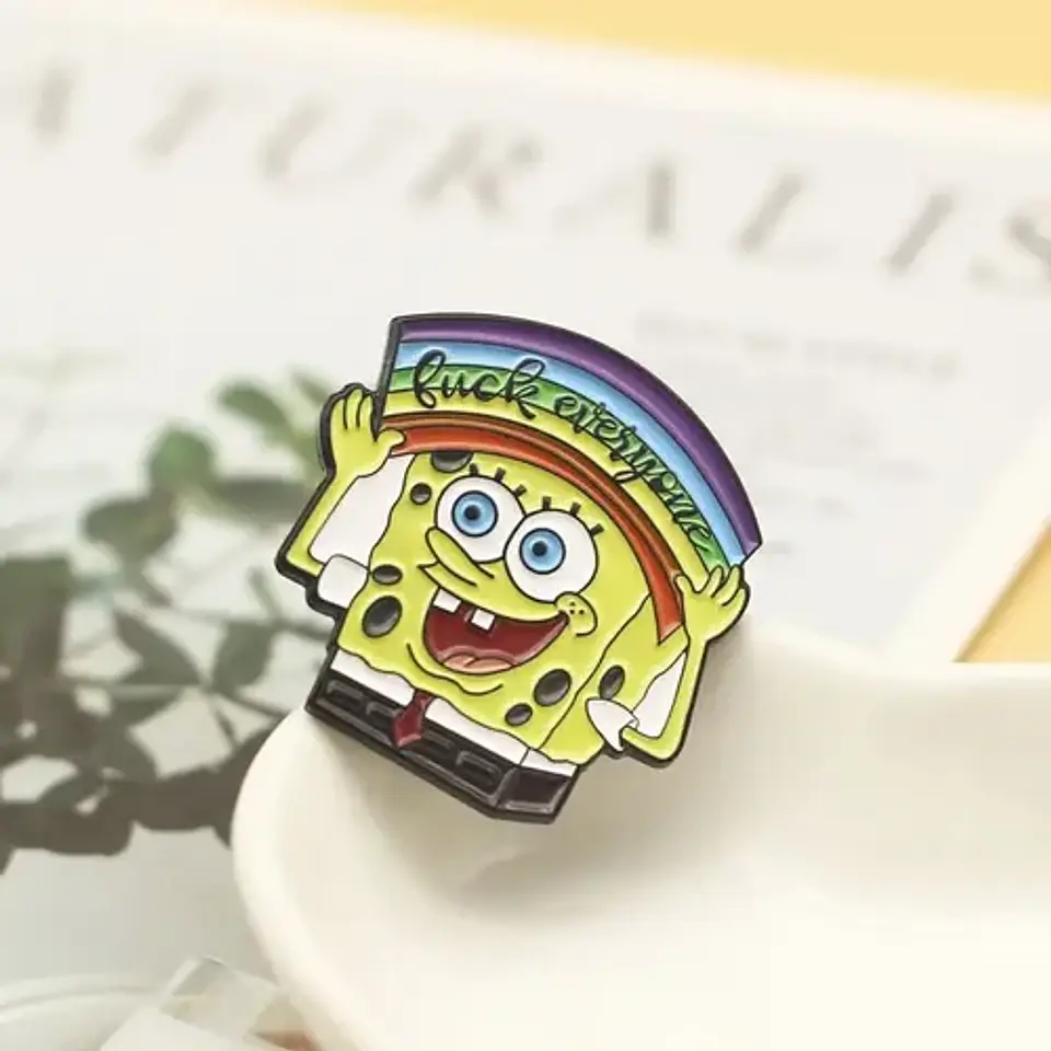 Pins Bob Esponja / Bob Esponja / (pines) Broches Metálicos 13