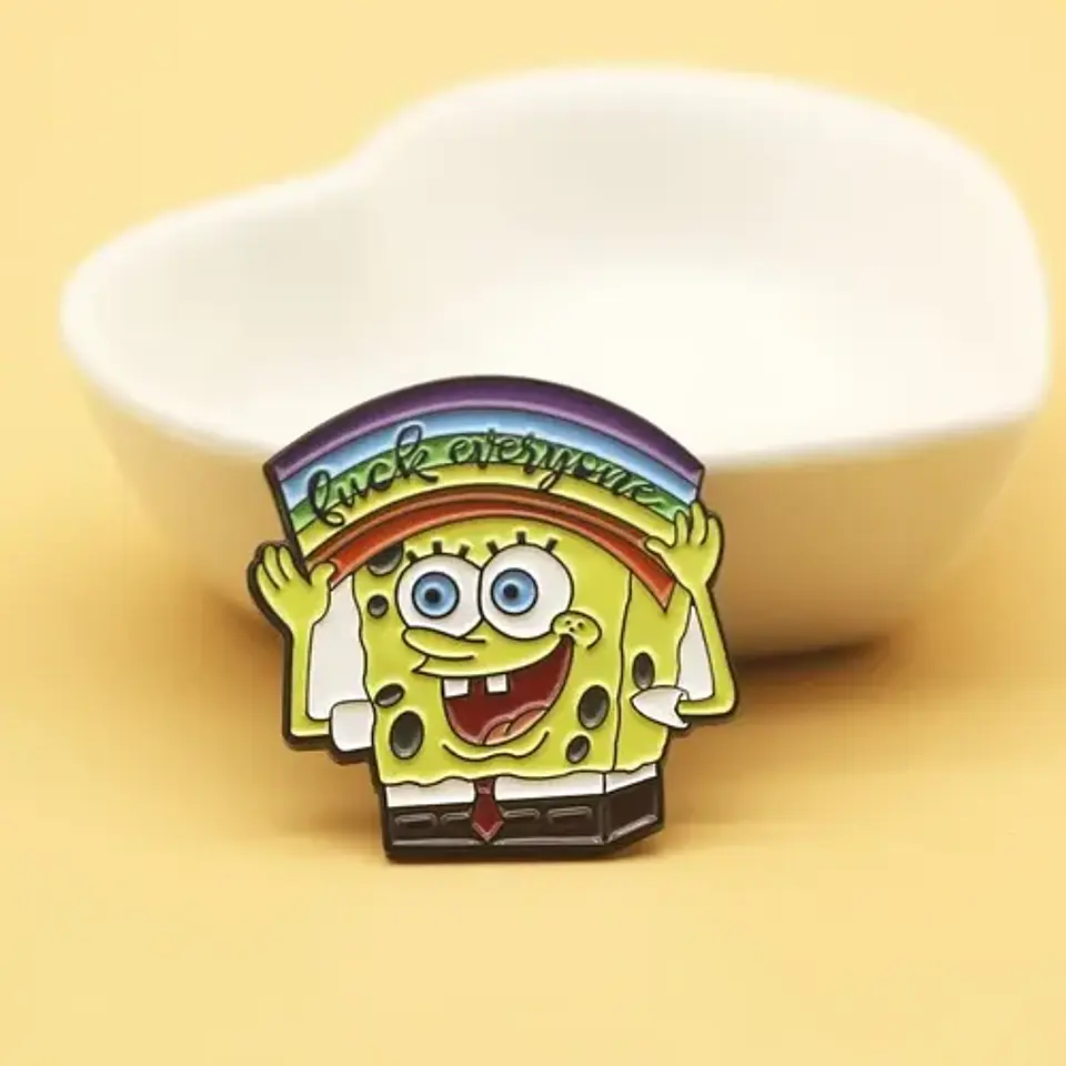 Pins Bob Esponja / Bob Esponja / (pines) Broches Metálicos 14