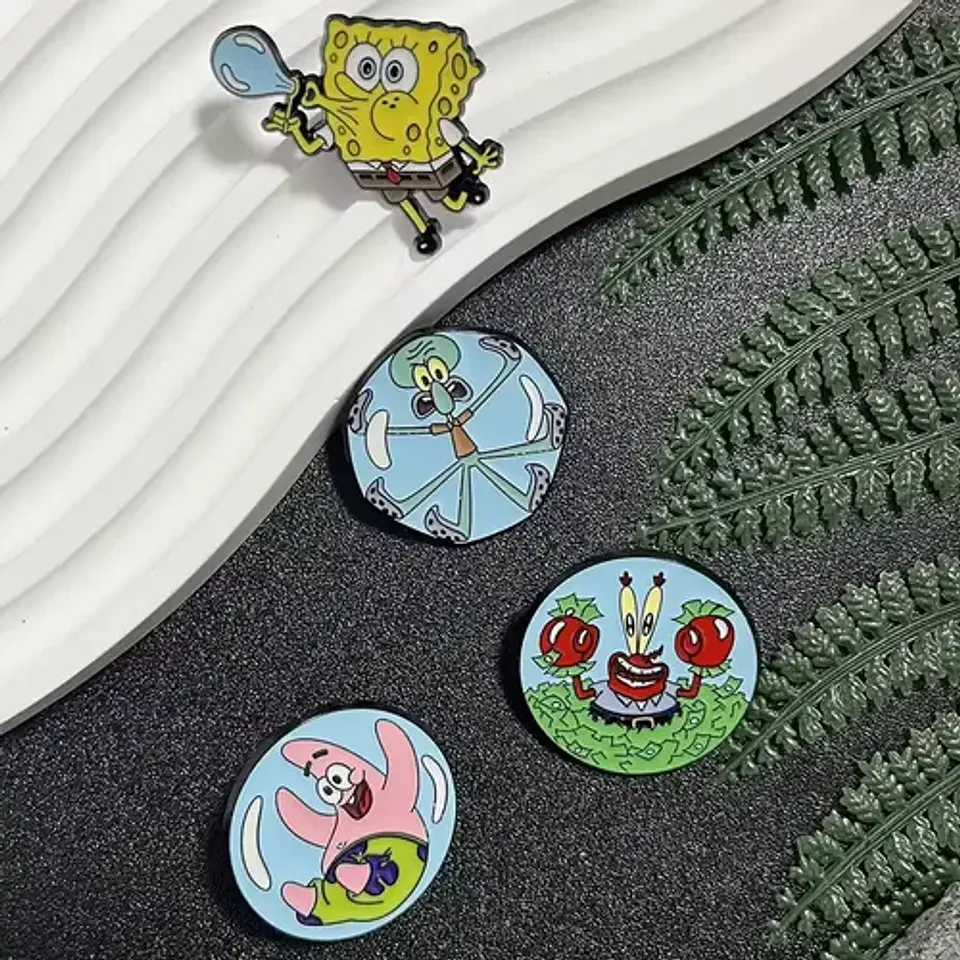 Pins Bob Esponja / Bob Esponja / (pines) Broches Metálicos 23