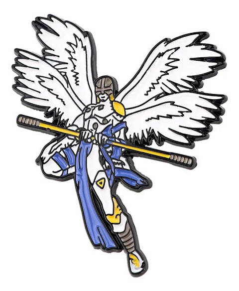 Pins De Angemon / Digimon / Broches Metálicos (pines)