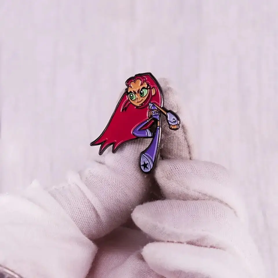 Pins Starfire / Teen Titans Go! / Broches Metálicos (pines) 2