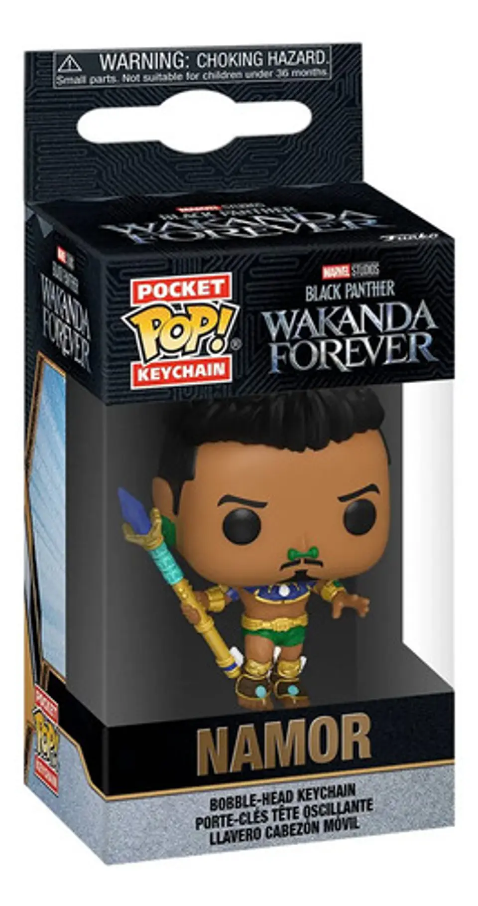 Llavero De Namor / Marvel Wakanda Forever Incluye Caja Funko 2