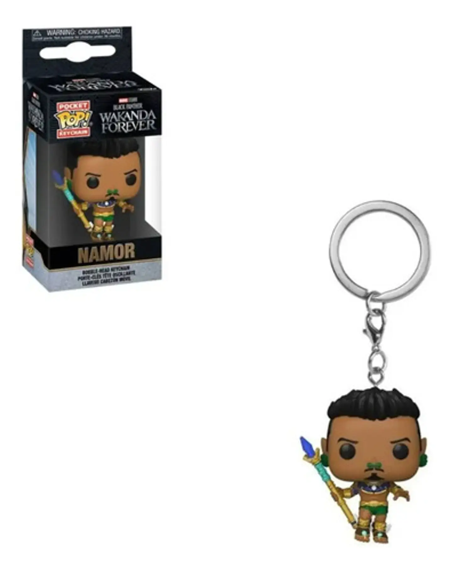 Llavero De Namor / Marvel Wakanda Forever Incluye Caja Funko 3