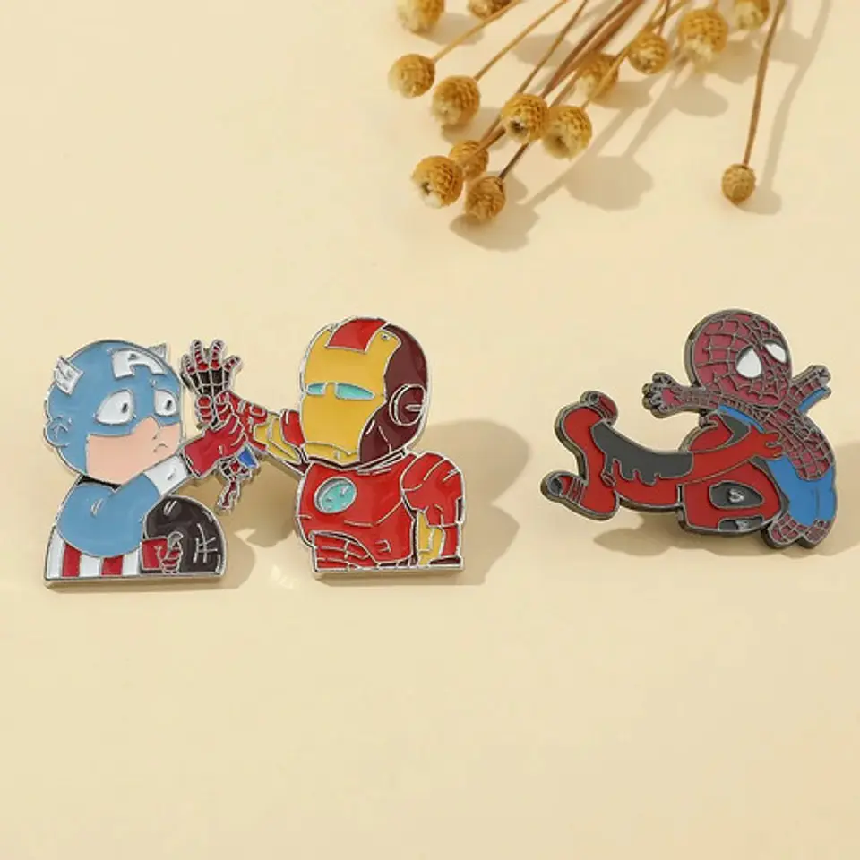 Pins De Iron Man / Marvel / Broches Metálicos (pines) 4