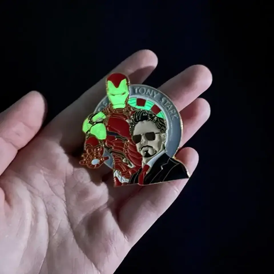 Pins De Iron Man / Marvel / Broches Metálicos (pines) 12
