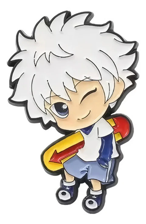 Pins De Killua Zoldyck / Hunter X Hunter / Broches Metálicos