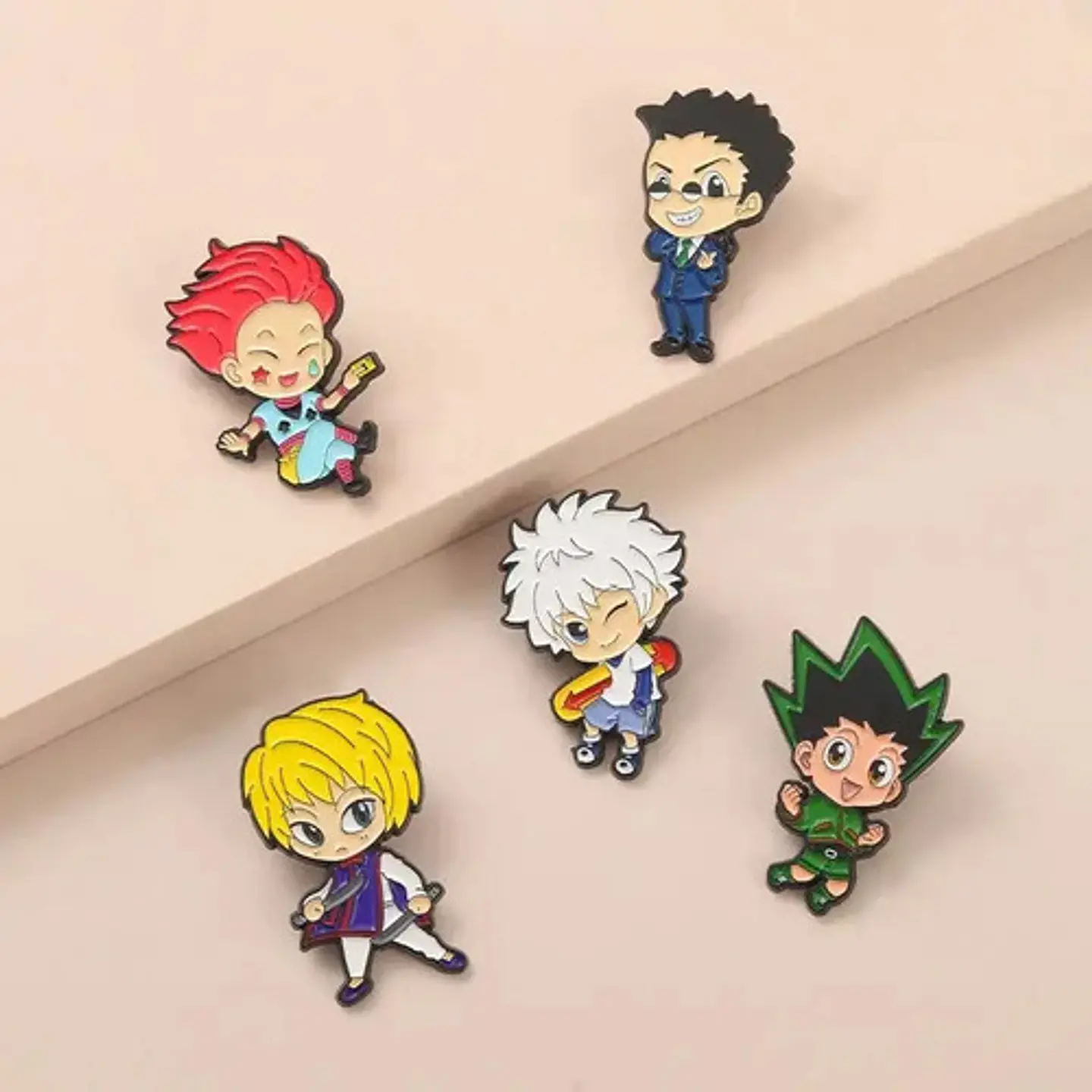 Pins De Killua Zoldyck / Hunter X Hunter / Broches Metálicos 3