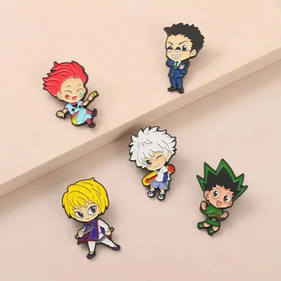 Pins De Killua Zoldyck / Hunter X Hunter / Broches Metálicos 3