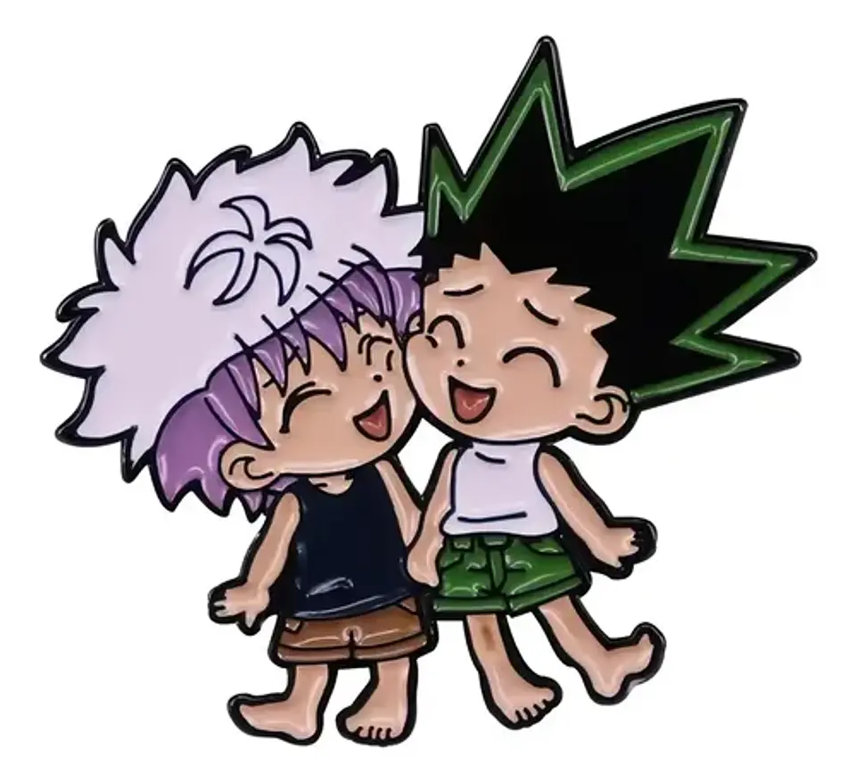 Pins De Killua Zoldyck / Hunter X Hunter / Broches Metálicos 6