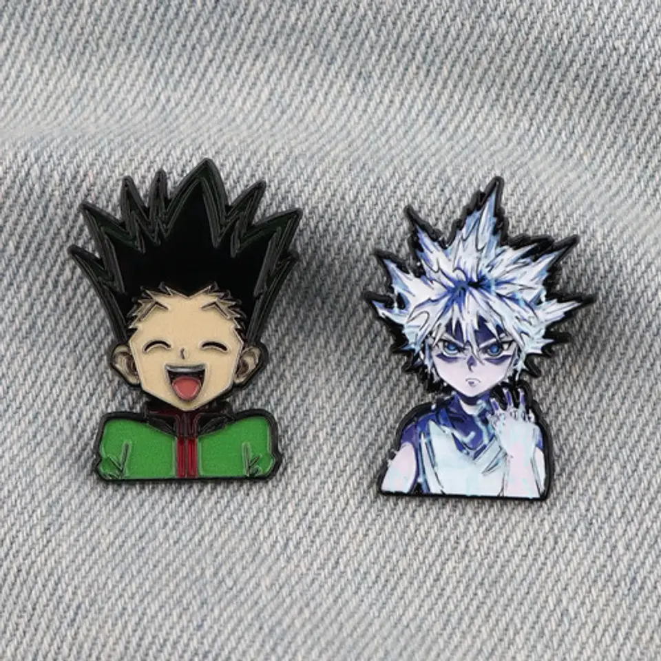 Pins De Killua Zoldyck / Hunter X Hunter / Broches Metálicos 12