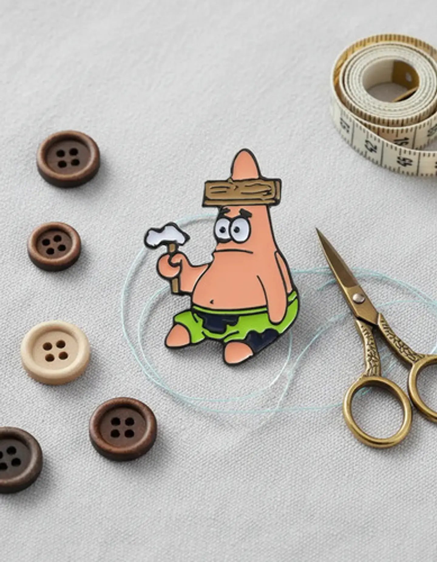 Pins De Patricio Estrella / Bob Esponja / Broches Metálicos 5