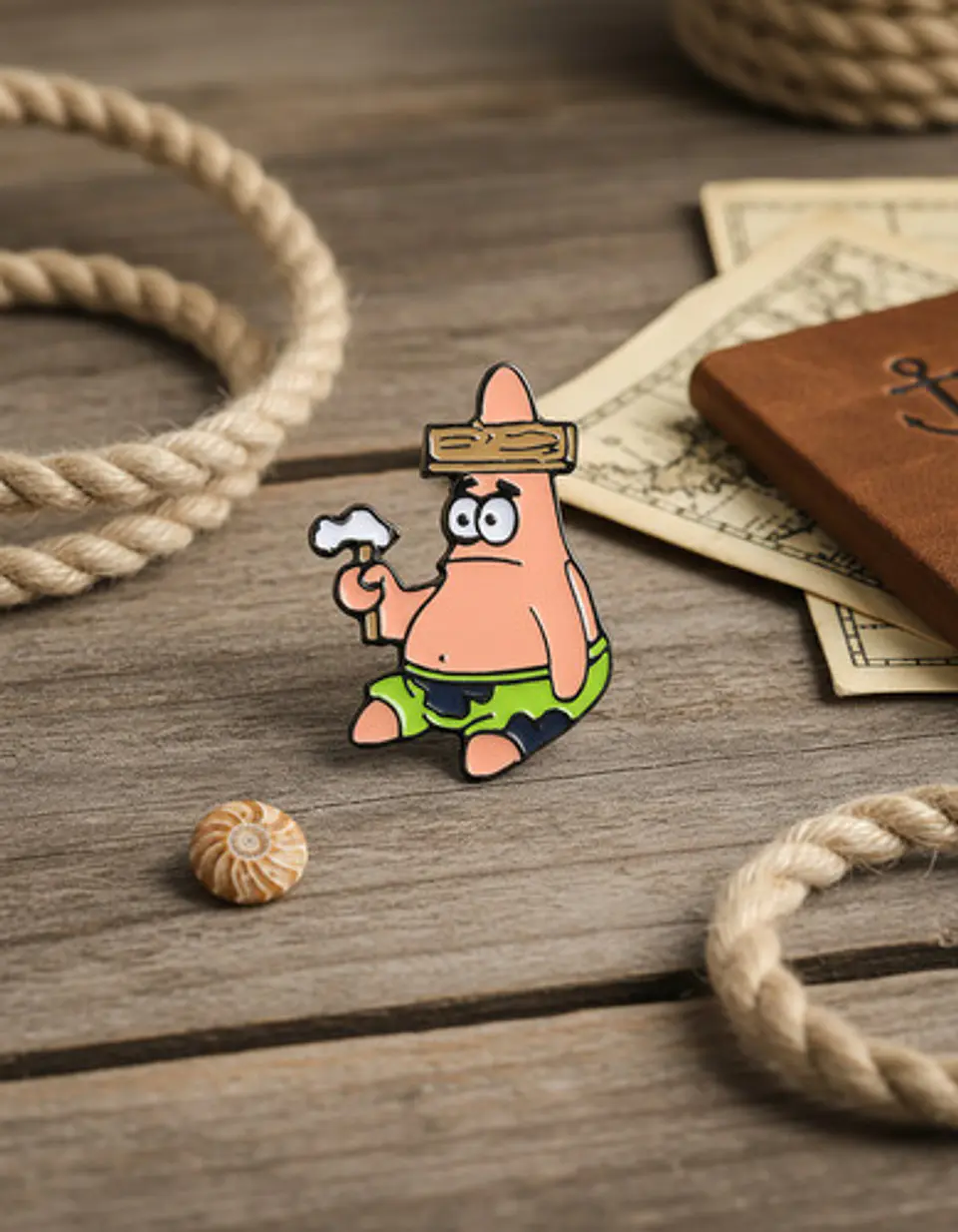 Pins De Patricio Estrella / Bob Esponja / Broches Metálicos 6