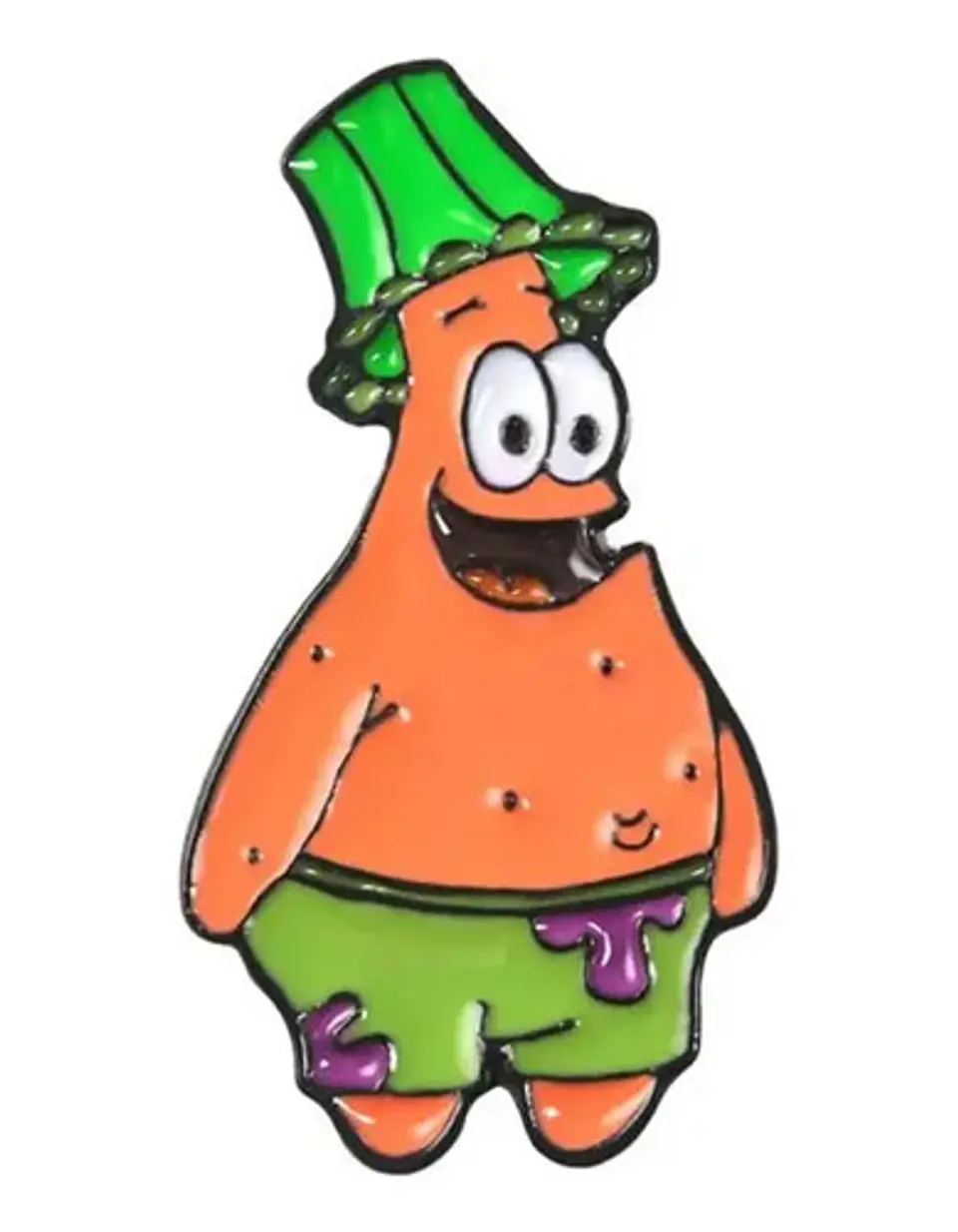 Pins De Patricio Estrella / Bob Esponja / Broches Metálicos 10