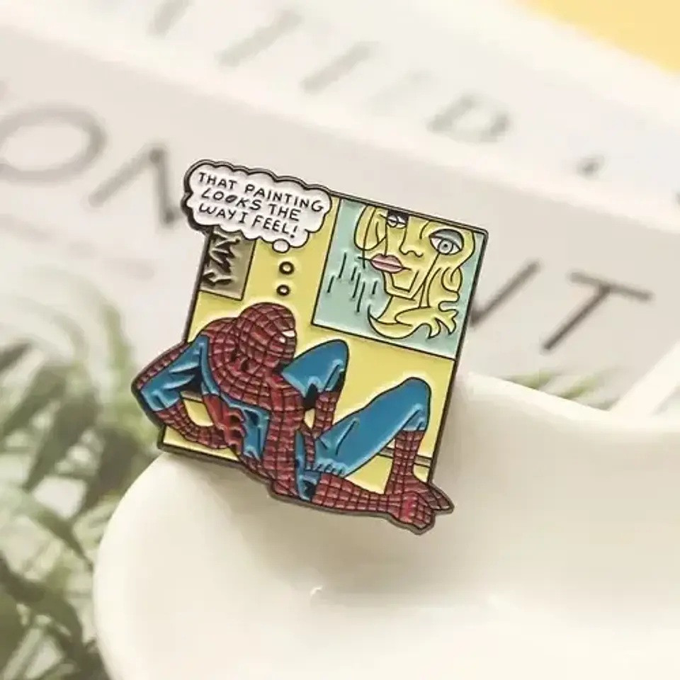 Pins De Spider-man / Marvel / Pines Metálicos (broches) 6