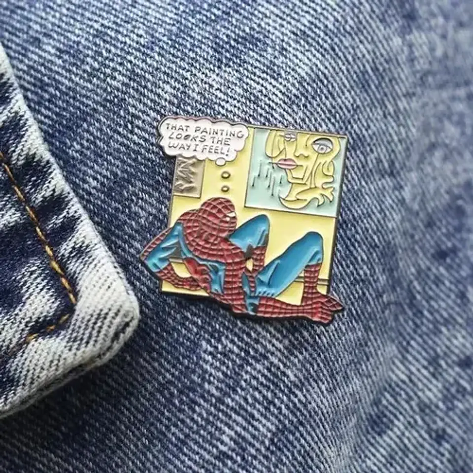 Pins De Spider-man / Marvel / Pines Metálicos (broches) 7