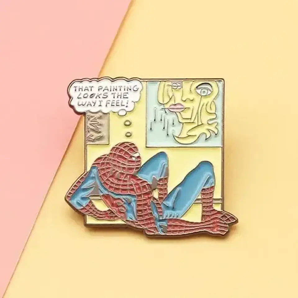 Pins De Spider-man / Marvel / Pines Metálicos (broches) 8