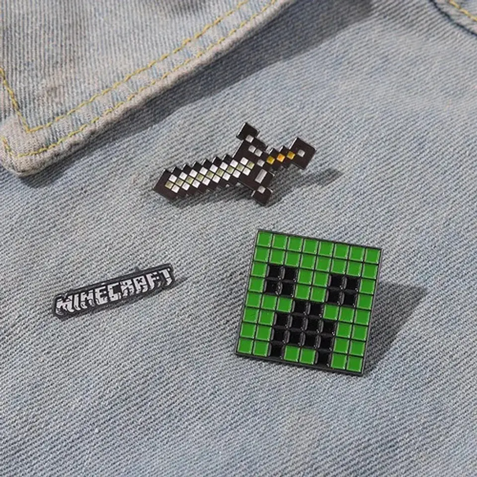 Pins De Minecraft / Minecraft / (pines) Broches Metálicos 2